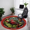1pc Cardinal Window Carpet for Office, Non-slip, Soft and Durable Office Rug, Perfect for Office Yy260128028