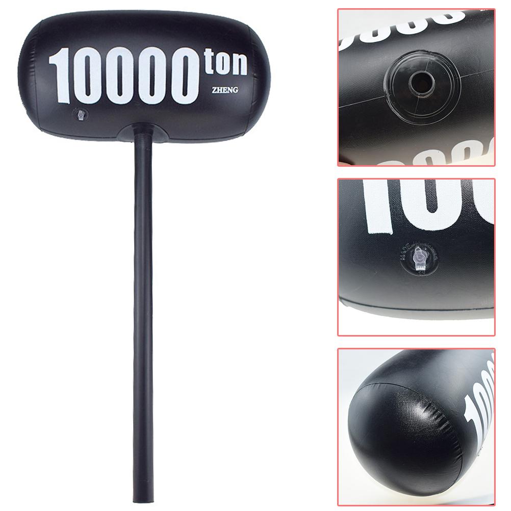 Lustiger Aufblasbarer 1000 Tonnen Hammer Streichspielzeug Kinder Rollenspiel Spielzeug Pool Strandspielzeug