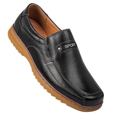 Scarpe Quadrate in Pelle di Vacchetta da Uomo Prezzo Basso Tendenza 2025 Moda Sociale Slip-on Classiche Originali Scarpa Casual da Uomo in Saldo