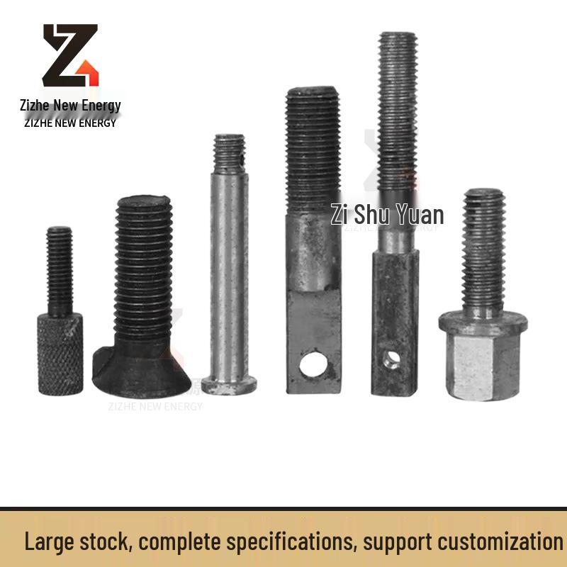 Custom CNC-Machined Non-Standard Threaded Rods, Bolts, Nuts, and Special Screws