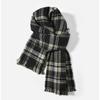 Scarf Men'S Winter 2024 New Versatile Korean Plaid Scarf For Women To Give As A Gift To Their Boyfriend, Couple Scarf For Warmth