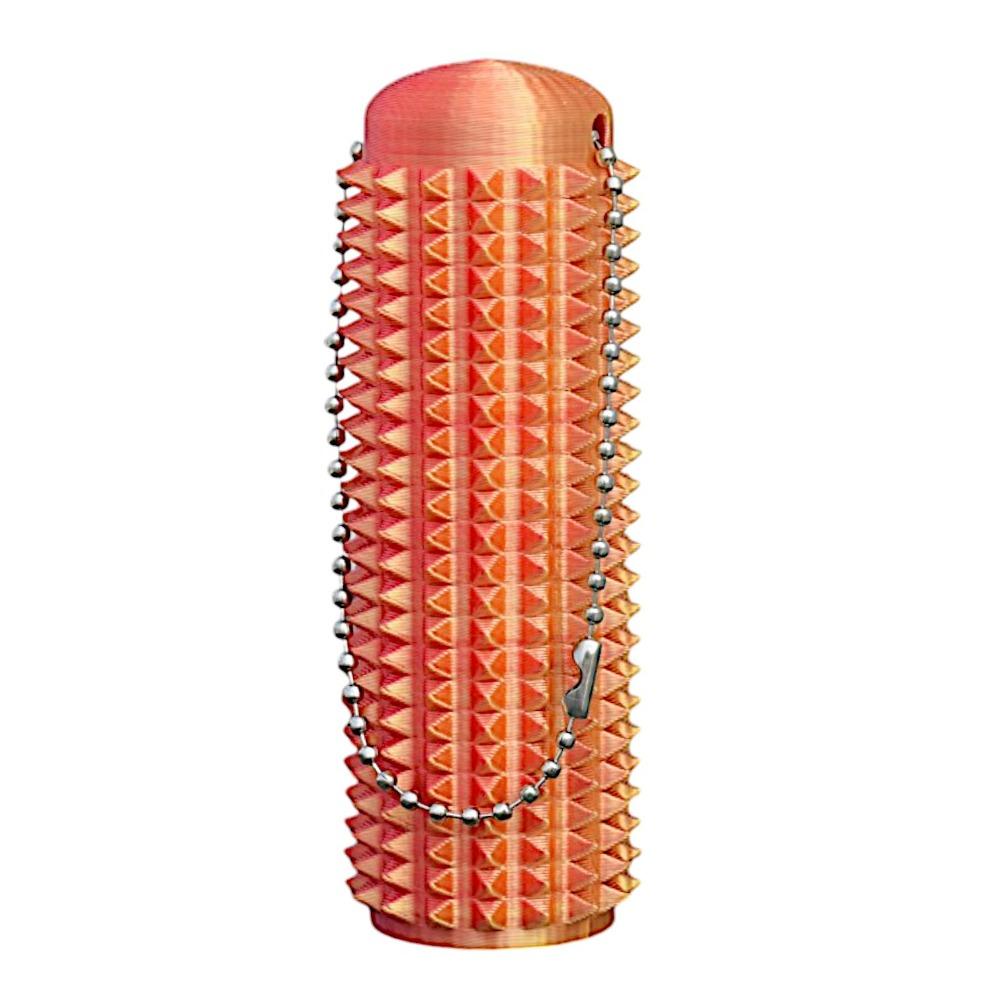BPA-Free Tactile Sensory Keychain Portable Grippie Stim Keychain Spiky Grip Toy  Office Desk