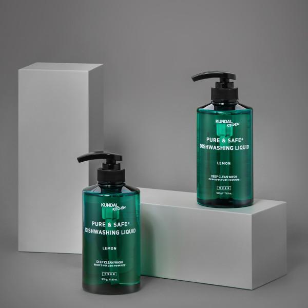 

Средство для мытья посуды Kundal Pure & Safe Deep Clean, набор из 2 предметов, 500 г, корейская косметика с приятным ароматом