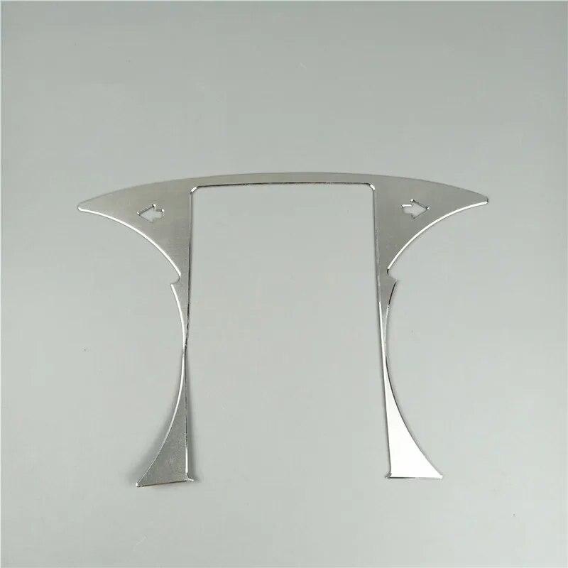 

Автомобильный Стайлинг водительский компьютер экран панель декоративная наклейка отделка для Mercedes Benz C Class W205 2015-2018 GLC X253 2016-2018 серебряный