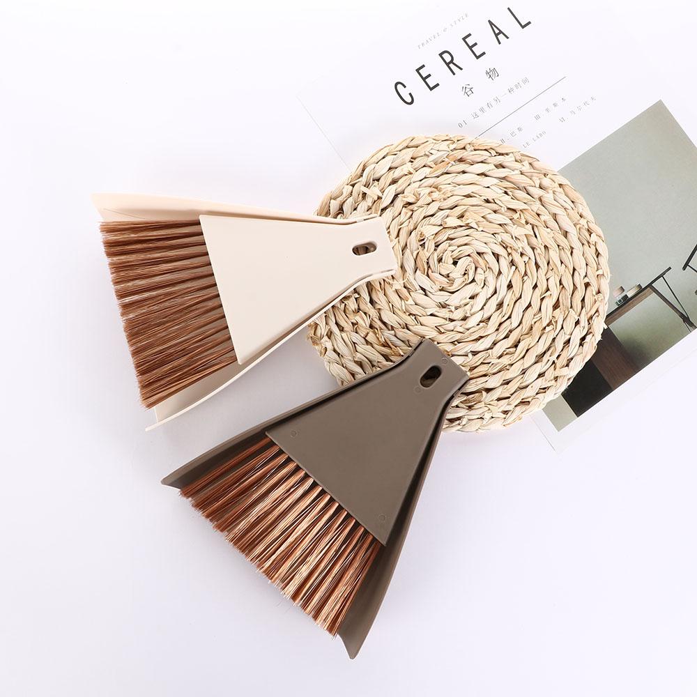 Mini Cute Floor For Desktop Corner Keyboard Household Sweep Dustpan Cleaning Brush Broom Cleaner