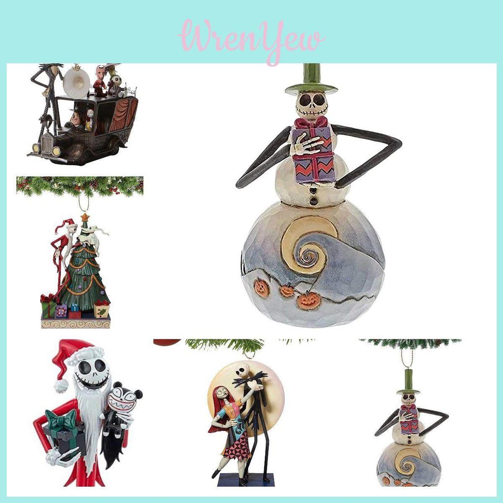 Einzigartiger Weihnachtsanhänger mit Jack und Sally aus The Nightmare Before Christmas