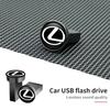 Car USB Flash Drive 16GB 32GB 64GB Memory Device For Lexus IS250 IS200 CT200h GS300 LS430 RX450h LX570 IS300 ES RX LS IS NX CT L
