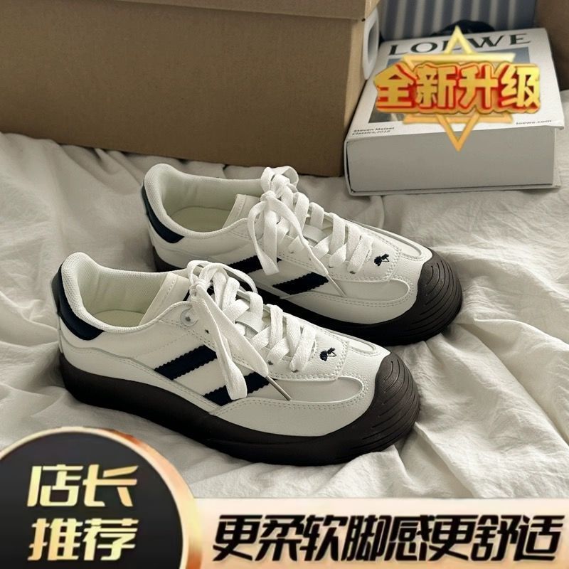 

Retro German training shoes women s 2025 summer new little white shoes versatile casual board shoes women s soft sole heightening student women s shoe 882 randomly sent.