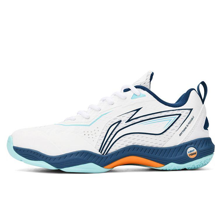 Li-Ning Saga II Lite AYTT003-2 Unisex Badminton Shoes White/Black 41