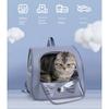 Pet Backpack Carrier Breathable Anti Stress Travel Bag Adjustable Shoulder Outdoor Handbag for Cats Dogs