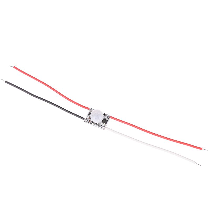 1 Stück PIR Infrarot Bewegungsmelder Schalter 5V-24V PIR Bewegungssensor DC Bewegungsmelder Timer Automatisch Ein Aus Für LED Streifen