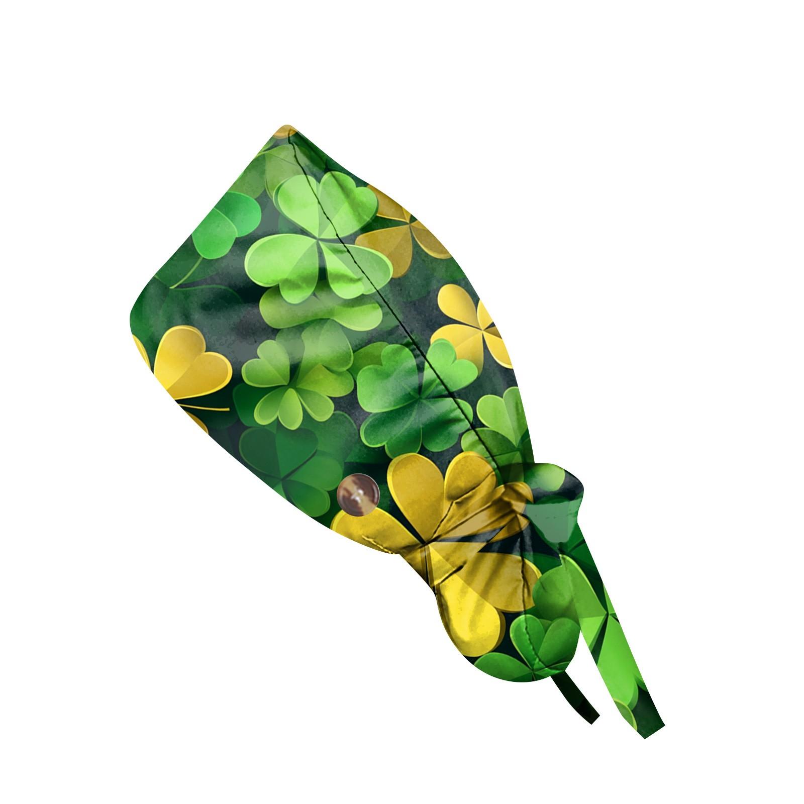 

Модный St.. Кепка с принтом «День святого Патрика», повседневная женская кепка с хвостиком, кепка Wash, кепка Baotou One Size жёлтый