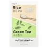 Missha Airy Fit Beauty Sheet Mask, Rice & Green Tea, 10 Sheets, 19g (0.67oz) Each