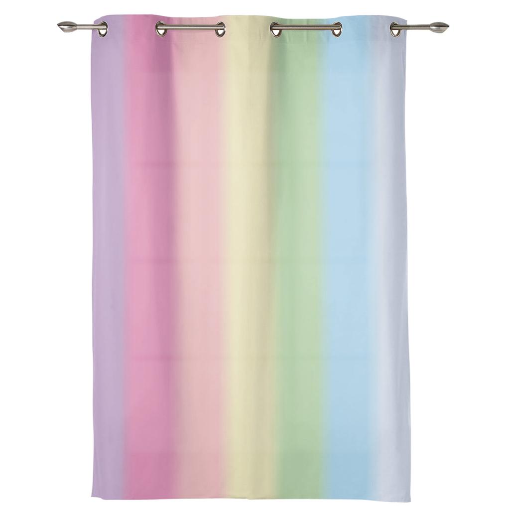 Candy Rainbow Stripes Vorhänge für Schlafzimmer Wohnzimmer Vorhänge Küche Kinderzimmer Fenster Vorhang Moderne Wohnkultur