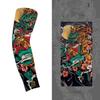 1Pc Arm Covers Flower Cooling Arm Tattoo Sleeve Uv Protection Cycling Gloves Unisex Sunscreen Sleeve Sunscreen Arm Warmers