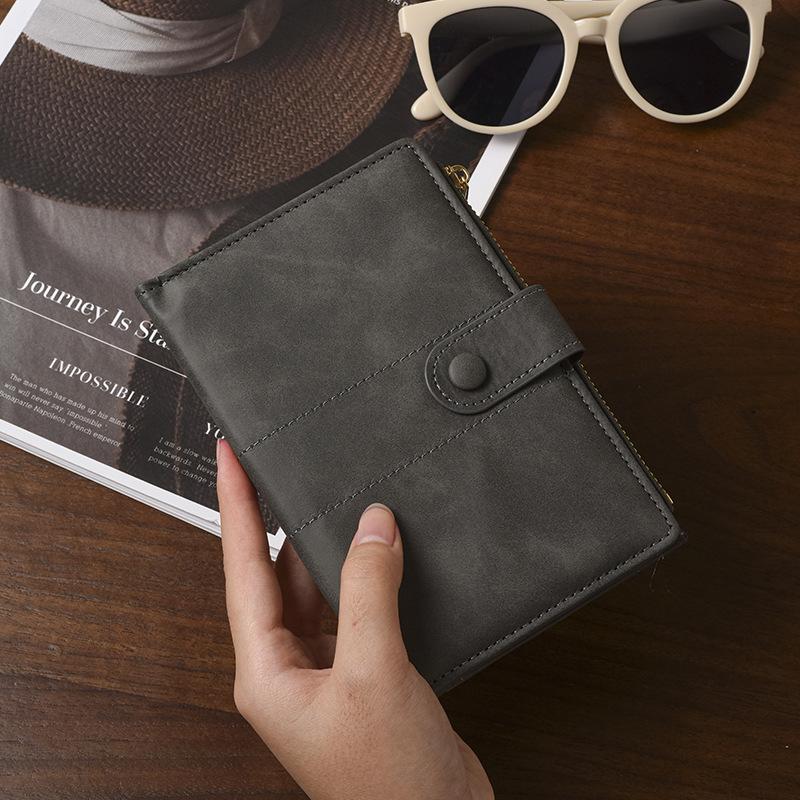 Multi-Functional Travel Wallet: Passport, Ticket, and Document Holder with Anti-Skimming Protection