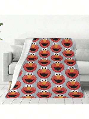 Keks ELMO Decke Warme Fleece Weiche Flanell Überwurfdecken Für Schlafzimmer Sofa Zuhause Herbst