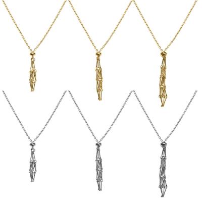 Prázdný držák na kameny Náhrdelník Kovové klece na korálky Držák na krystalové drahokamy Řetízkový náhrdelník pro krystaly Šperky pro kutily Náhrdelník