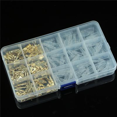 270PCS Electrical Wire Crimp Terminal Connector Male Female Spade Assorted Kit