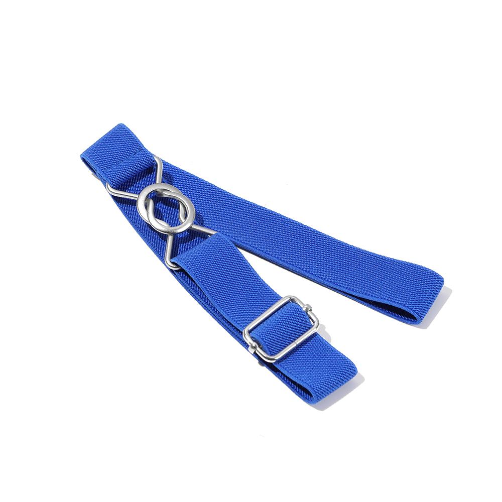 

Wide Kids Belts Stretch Leisure Elastic Belts Waist Belt Candy Color королівський синій колір