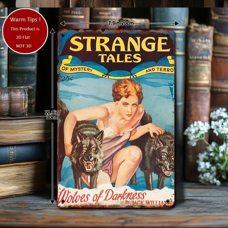 Halloween Metal Tin Sign Wall Decor 20x30cm