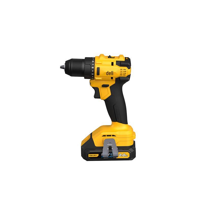 

Deli 20V Cordless Brushless Electric Drill CN plug (adapter included)