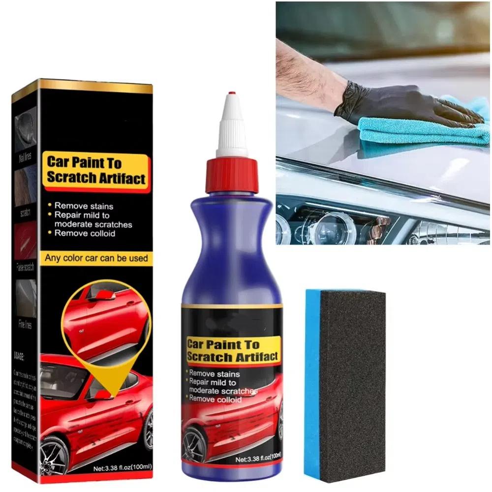 

Professional Scratch Remover for Vehicles With Sponge Paint Restorer Bodywork Maintenance