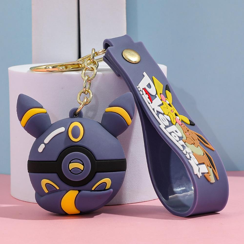 85 Styles Pokémon Pocket Monster Keychain Bag Decor Pikachu Desk Ornaments Car Key Chain Accessories Small Gift Between Friends