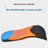 1 Pair Shock Absorbing Running Insole Breathable EVA Sweat Absorbent Insoles Arch Support Insert Sports Insole