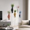 DIY Wall Mounted Vase Self Adhesive Wall Decoration Creative Flower Holder  Dining Room