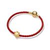 Pandora Lucky Rabbit Woven Leather Bracelet Women bracelet ZT2583