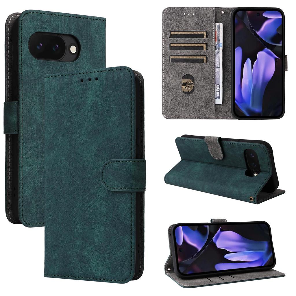 Flip Cover compatible for Google Pixel 10A PU Leather Phone Case Full-Body Protection with [RFID Blocking]