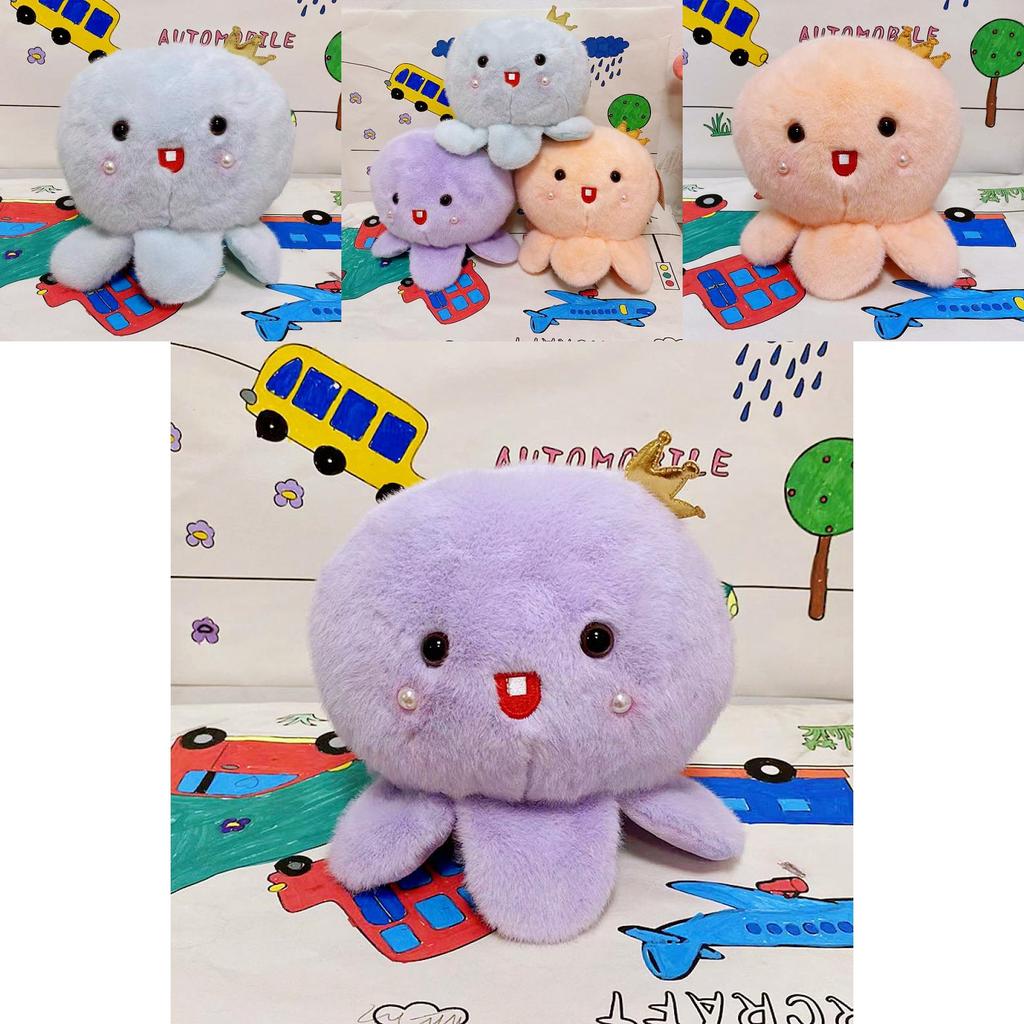 Meeresbewohner Oktopus Plüschtier Weiches Kuscheltier Geschenk für Kinder und Sammler