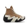 Converse Run Star Motion High Nomad Khaki Unisex Sneakers Brown Black White 171423C