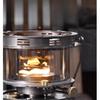 Mini Kerosene Heater 360° Viewing Fire Lamp Stove Portable Camping Lantern Stove Stainless Steel Kerosene Stove for Tea Picnic