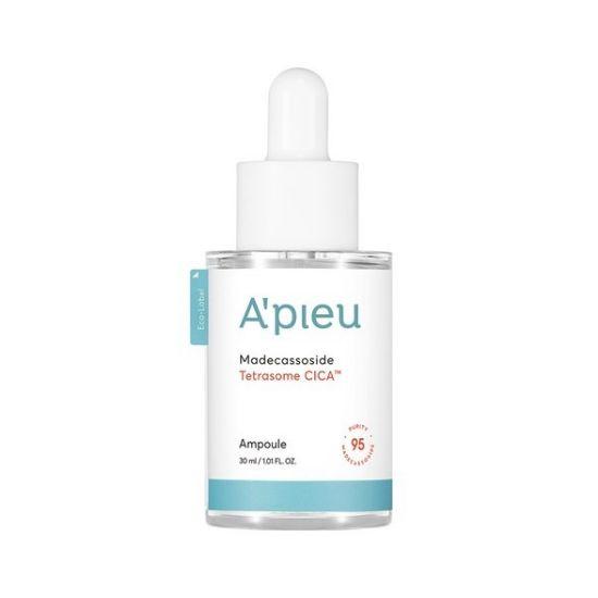 A’PIEU Madecassoside Tetrasome Cica Ampoule Intensive Soothing & Skin Barrier Repair Serum 30ml