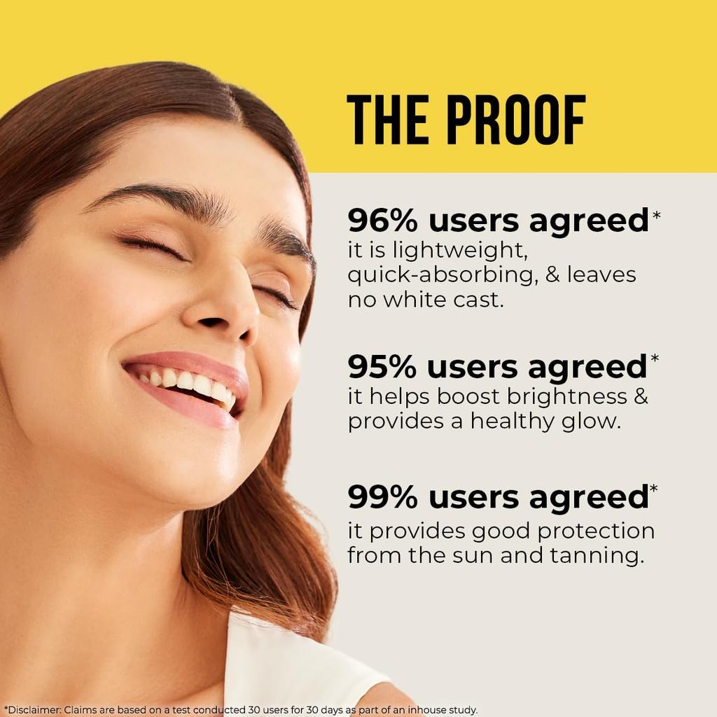 Dr. Sheth's Olejek Bez Tłuszczu z Ceramidami i Witaminą C z Filtrem SPF 50+ PA++++ Dla Zdrowej, Rozświetlonej Skóry 30 g