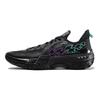 Li Ning Jie Ao Cushioning Slip Resistant Abrasion Resistant Breathable Lightweight Rebound Low Top Basketball Shoes ABFU019-14