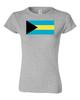 Junior Bahamas Länderflagge Nassau Bahamaischer Nationalstaat Patriot DT T-Shirt Tee Unisex T-Shirt