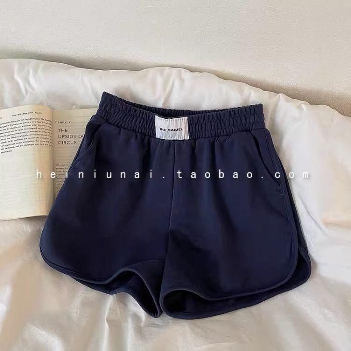 Women's Summer A-line High Waist Sports Shorts - Versatile Loose Fit for Running