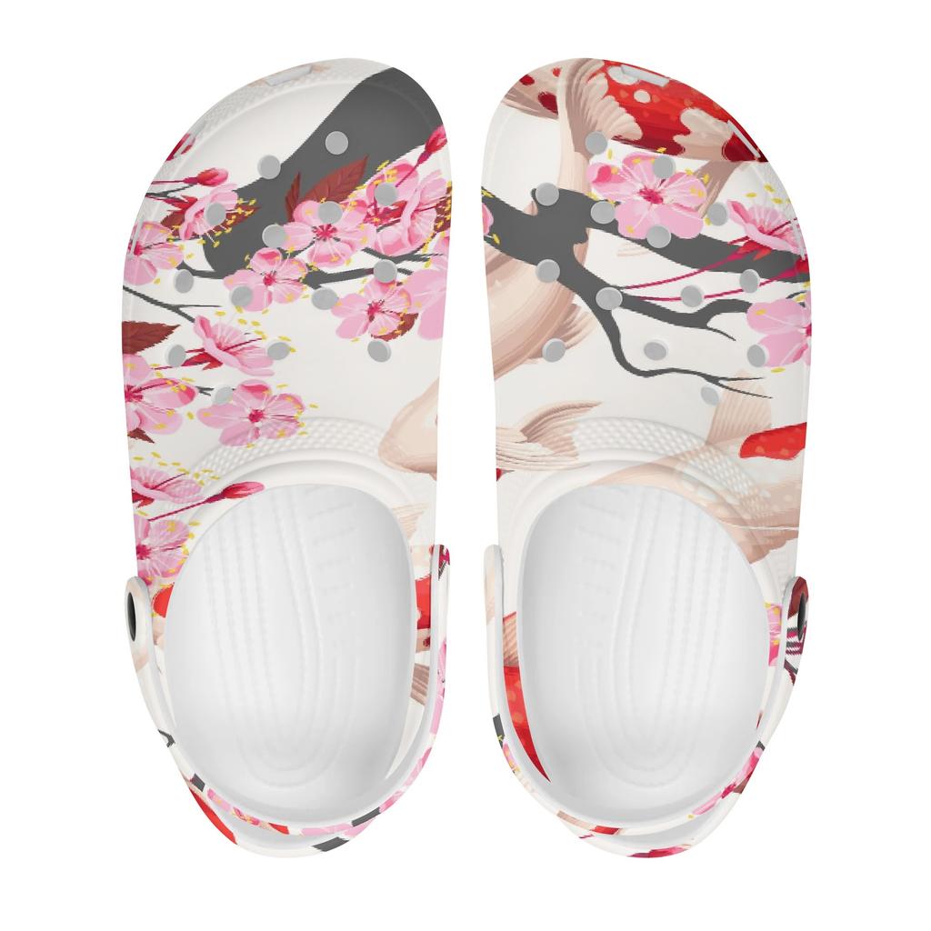 Men Women Allover Printed EVA Clogs Flexible Breathable Slip On Casual Shoes Flexible Soft Sole Summer Sandals Easy Daily Wear