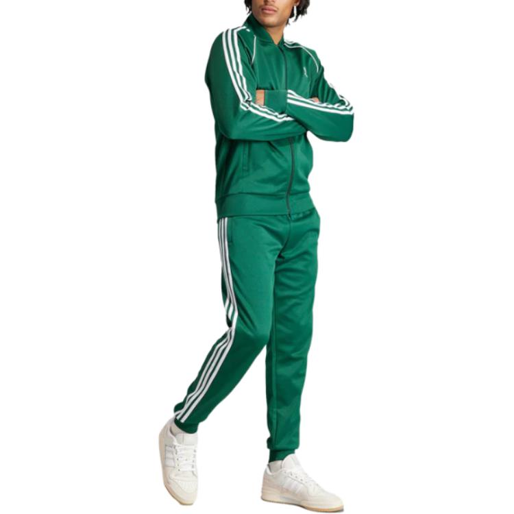 adidas Originals Adicolor Strick-Jogginghose Unisex Grün IR9886