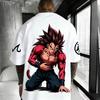 Dragon Ball Japanese Anime Printed Men's T-Shirt Majin Buu Boys Children Harajuku Short Sleeve Kids Goku T-shirt Summer Clothing