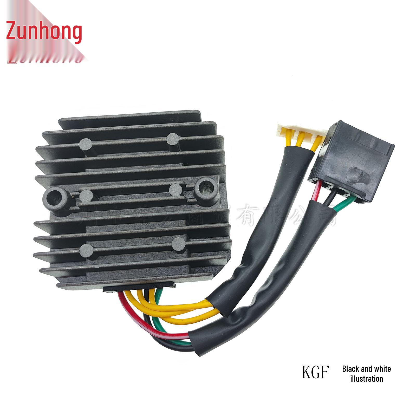 

KGF Black & White Motorcycle Plug Rectifier