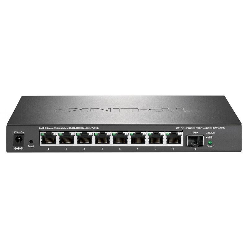 TP-LINK 8-Port 2.5G + 1-Port 10G SFP+ Managed Switch