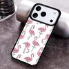 Flamingo Phone Case for iPhone 17 16 15 Pro Max Air 14 13 12 11 Plus Shockproof Cover