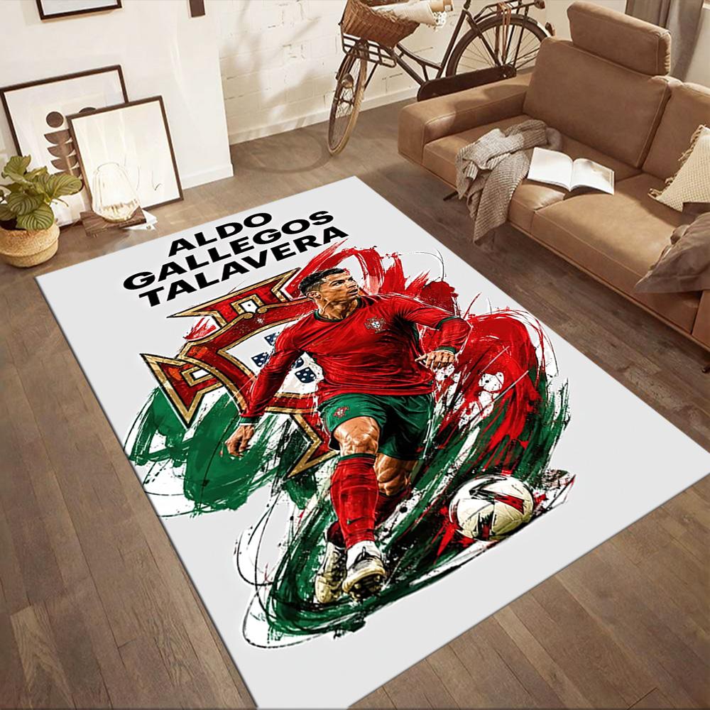 Cristiano Ronaldo Floor Mat Perfect For Outdoor Living Rooms Decorate Room Foyer Antislip Rug Office Home Decor Perfect Gift For Womenmen