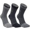 Arnold Palmer 3 Pairs Double Cushion Men's Toe Socks Ringle Mid-Length BA005