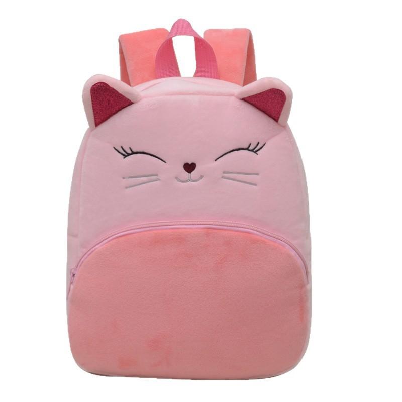 Plush Kids Backpack For Preschool With Breathable Material And Expandable Storage Ideal For Boys And Girls