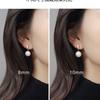 2025 Elegant Zircon Pearl Dangle Earrings: Versatile, Fashionable, Light Luxury, High-End Feel